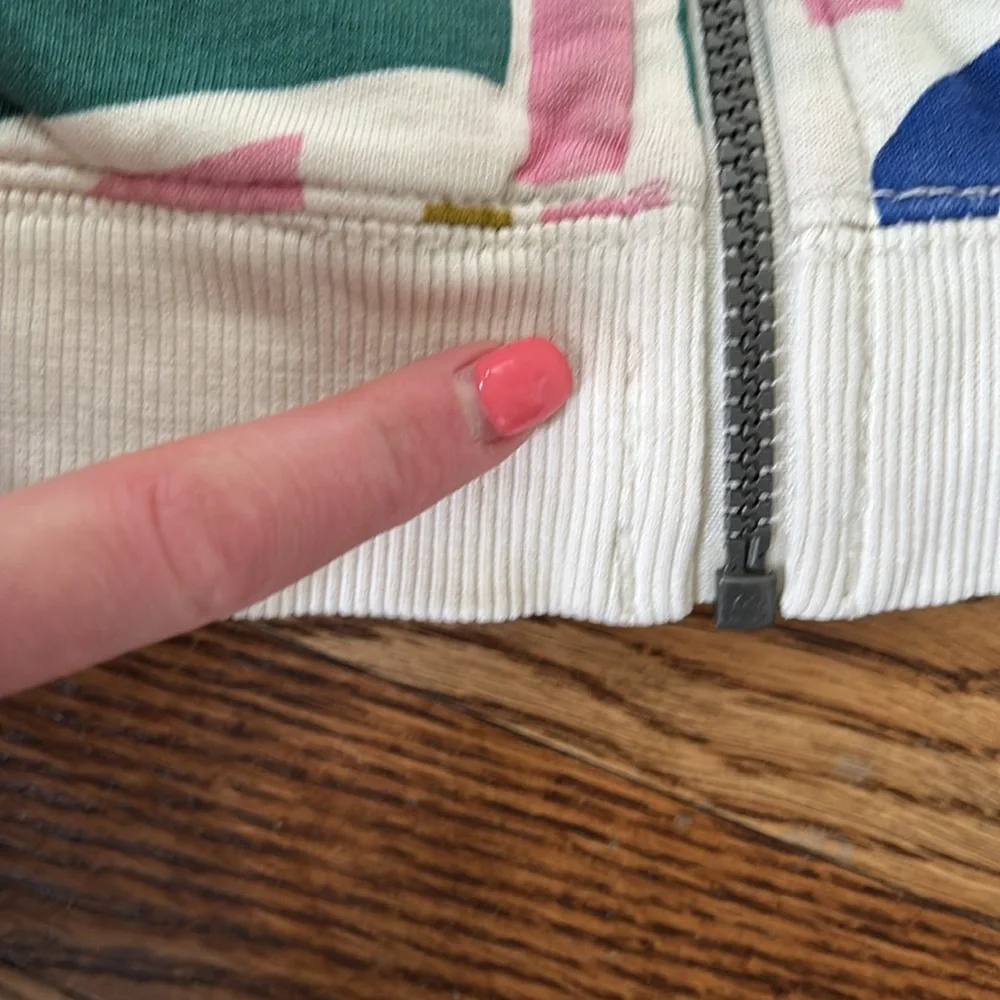 Hanna Andersson Rainbow Sherpa Hoodie - Picture 9 of 10